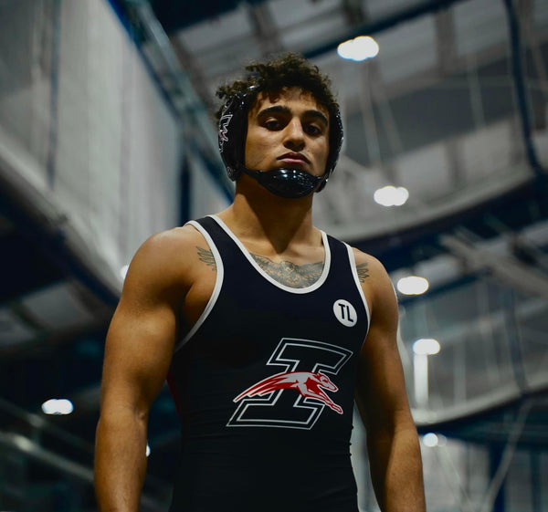 Elijah Brown competing in MMA